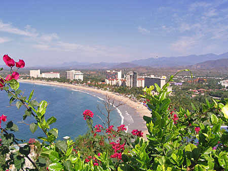 Beach View of Ixtapa, Mexico